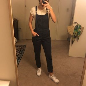 BDG navy overalls
